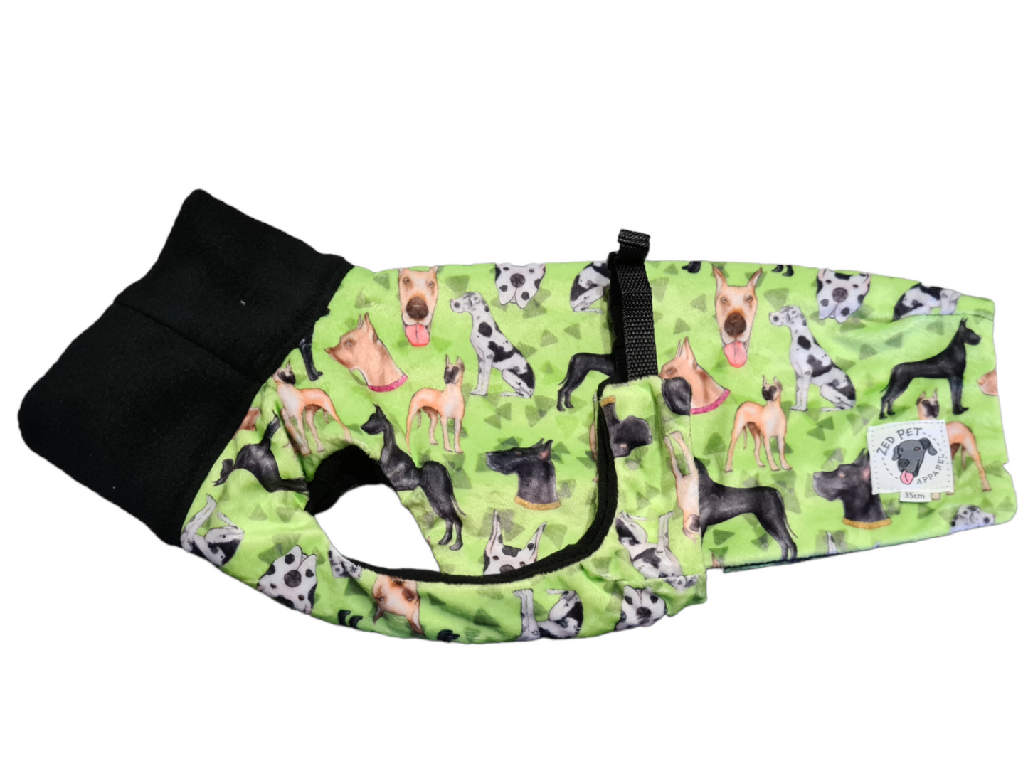 Ready Made Chest Plate Style Dog Coat - XS (30 & 35cm)