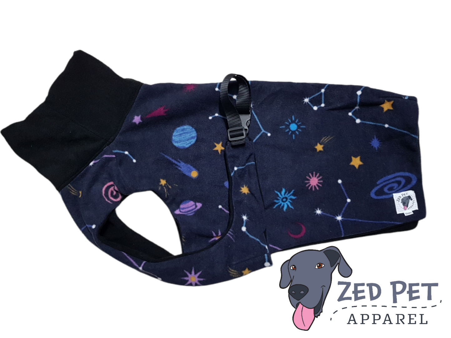 Ready Made Chest Plate Style Dog Coats - Medium (50cm and 55cm)