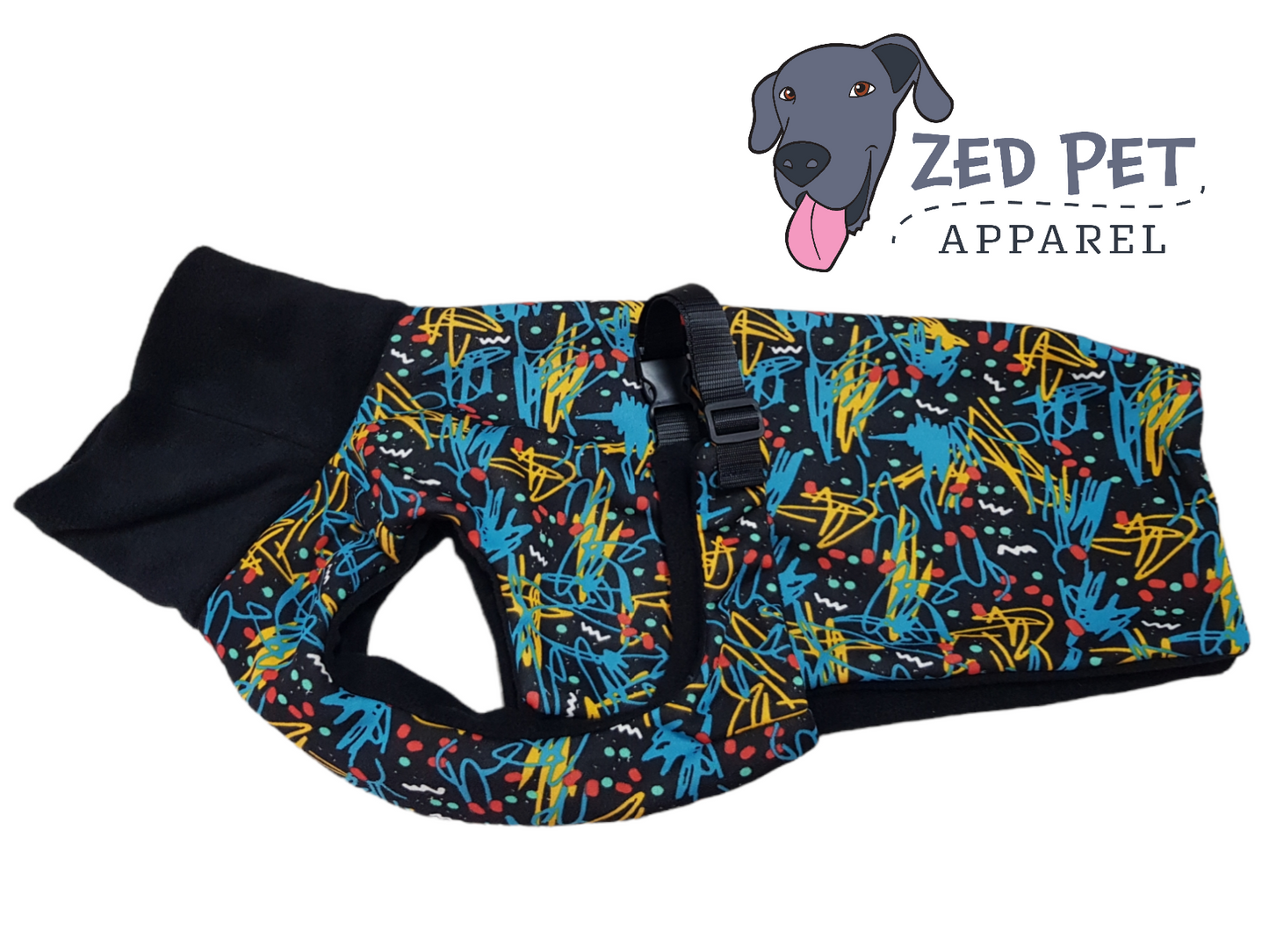 Ready Made Chest Plate Style Dog Coats - Medium (50cm and 55cm)