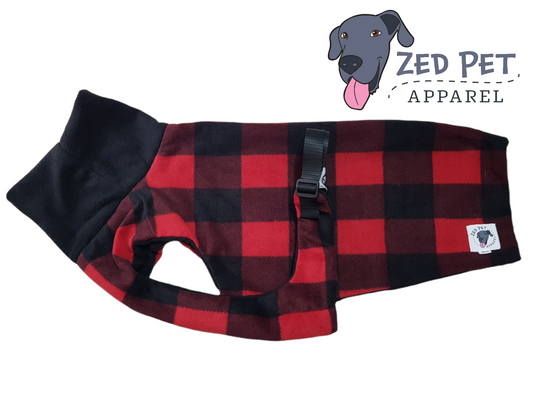 Ready Made Chest Plate Style Dog Coats - Medium (50cm and 55cm)