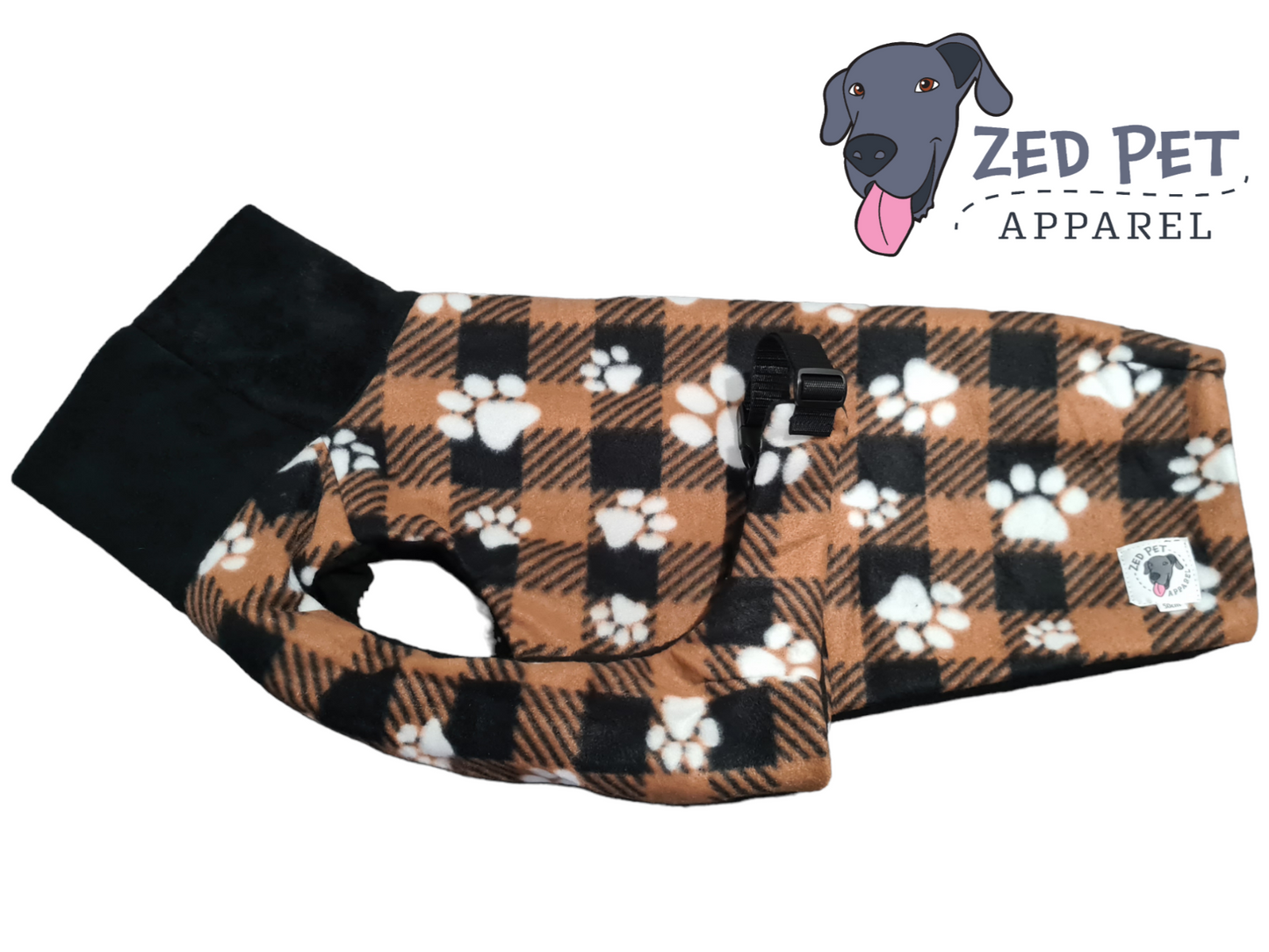 Ready Made Chest Plate Style Dog Coats - Medium (50cm and 55cm)