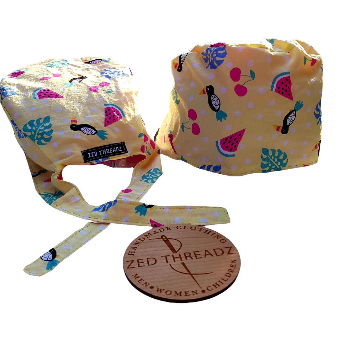 Scrub Hat - Fruity Fabrics