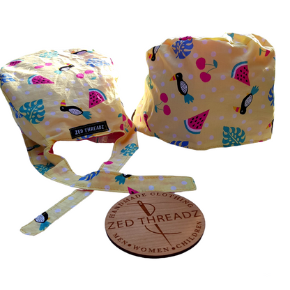 Scrub Hat - Fruity Fabrics